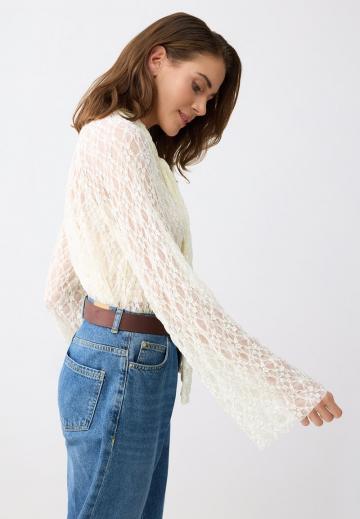 Кружевная блузка