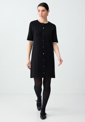 Вязаное платье