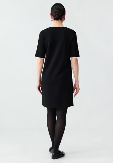 Вязаное платье