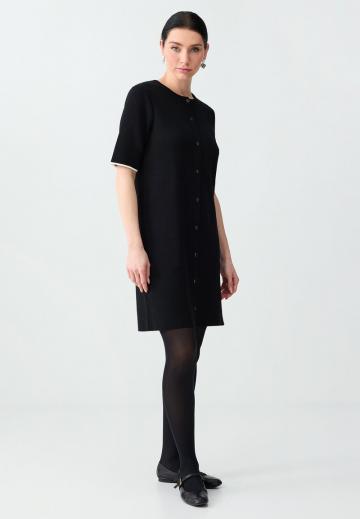 Вязаное платье