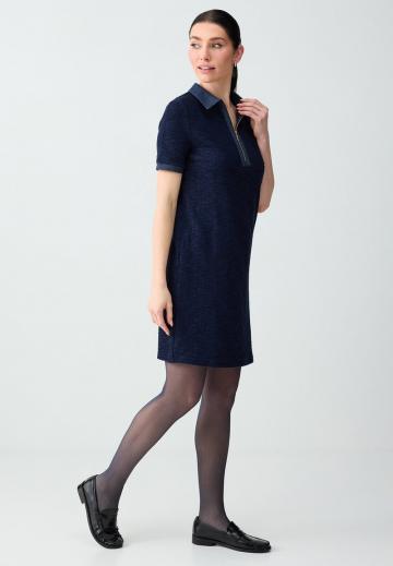 Вязаное платье