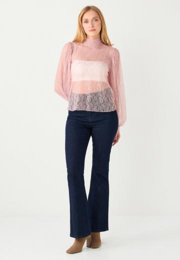 Кружевная блузка