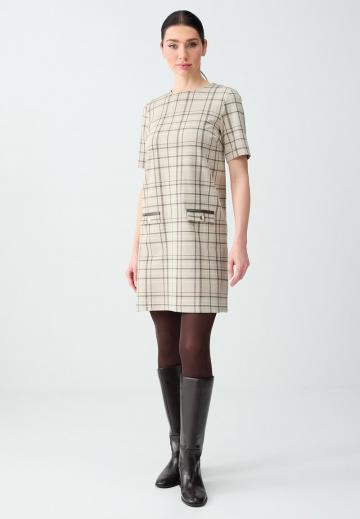 Вязаное платье