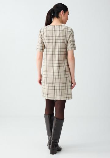 Вязаное платье