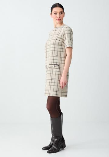 Вязаное платье