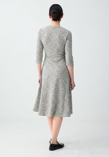 Вязаное платье