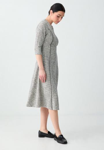 Вязаное платье