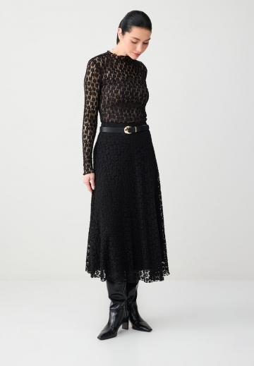 Юбка с воланами