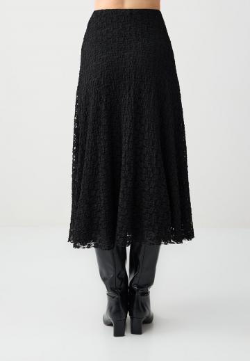 Юбка с воланами