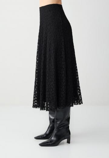 Юбка с воланами