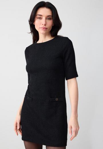 Вязаное платье