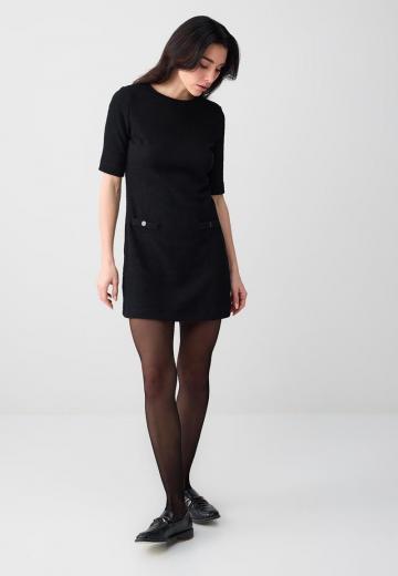 Вязаное платье