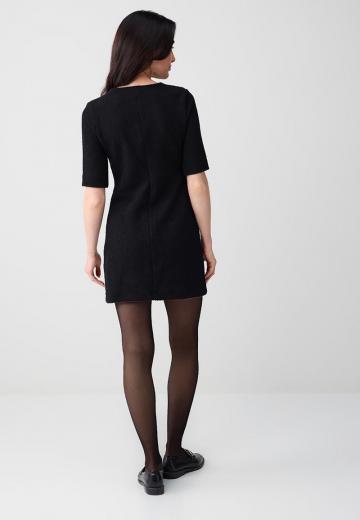 Вязаное платье