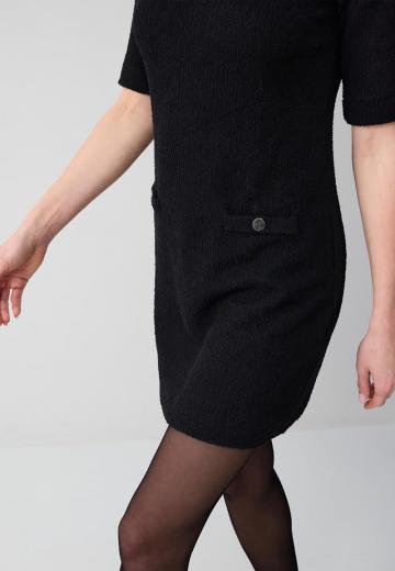 Вязаное платье