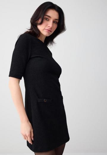 Вязаное платье