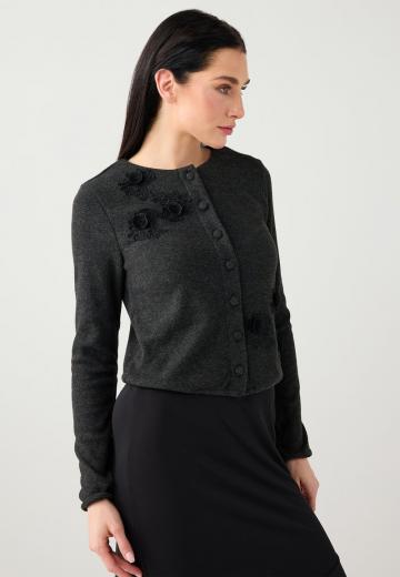 Жаккардовая кофта