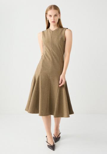 Вязаное платье