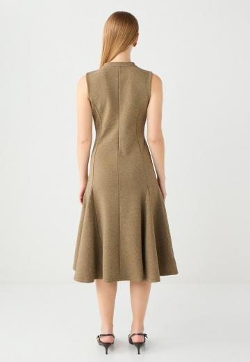 Вязаное платье