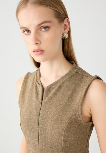 Вязаное платье