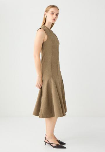 Вязаное платье