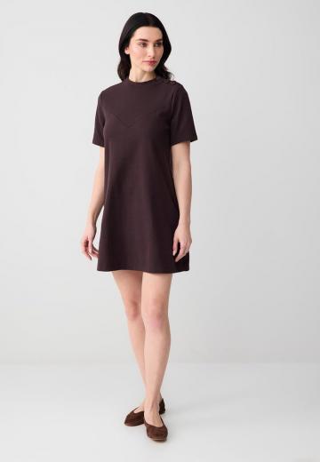 Вязаное платье