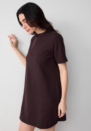 Вязаное платье