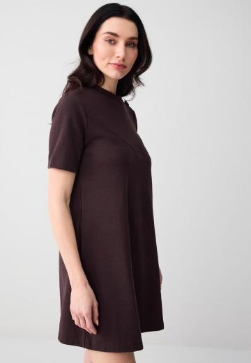 Вязаное платье