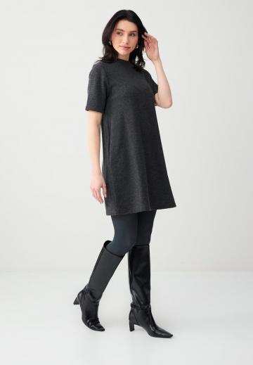 Вязаное платье