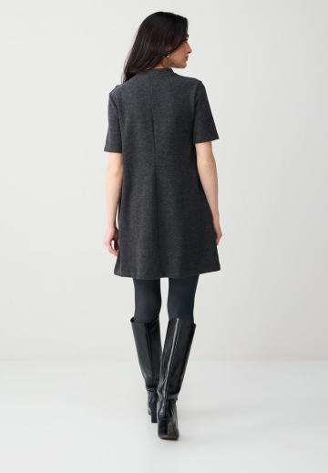 Вязаное платье