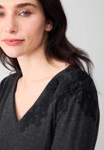 Вязаное платье