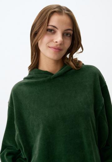Пуловер с капюшоном