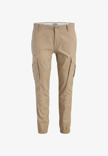 Брюки с накладными карманами