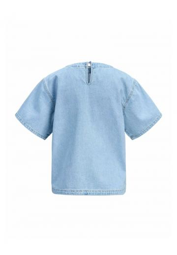 Джинсовая блузка