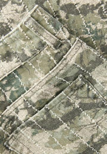 Юбка с накладными карманами