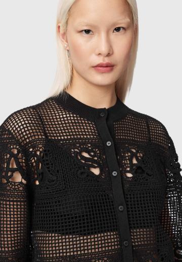 Вязаная кофта