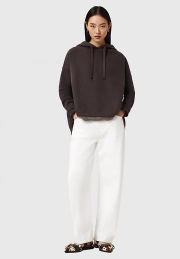 Пуловер с капюшоном