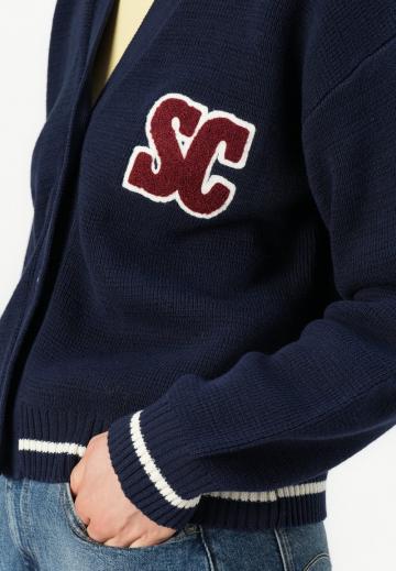 Вязаная кофта