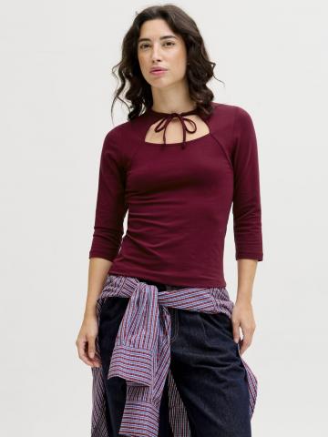 Майка с рукавом три четверти