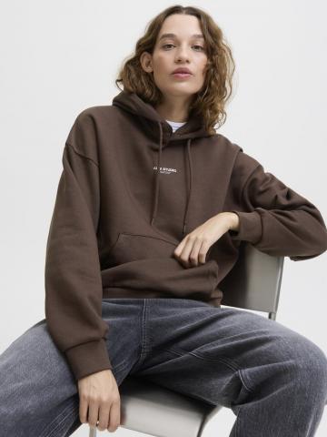 Пуловер с капюшоном