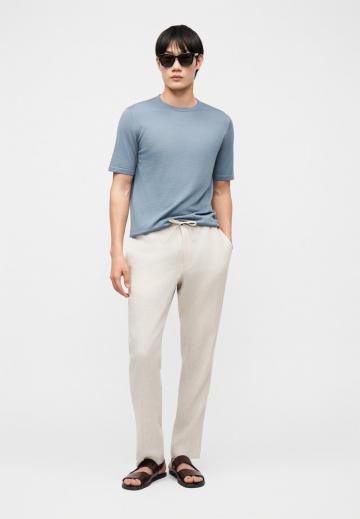 Льняные брюки