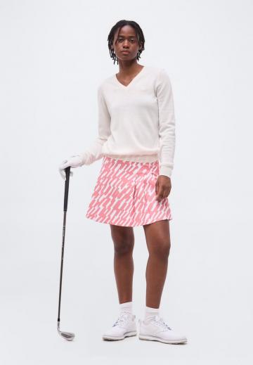 Пуловер с вырезом V