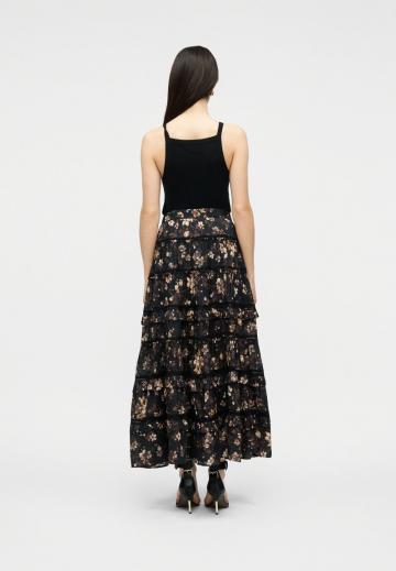 Юбка с воланами