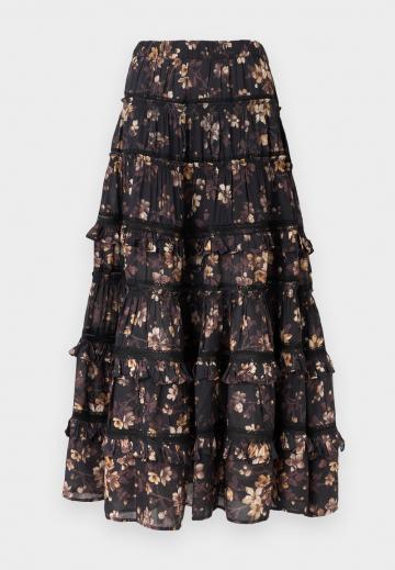 Юбка с воланами