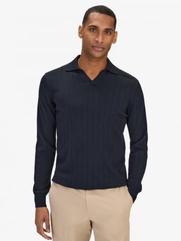 Поло с длинным рукавом