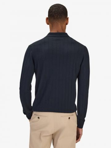 Поло с длинным рукавом