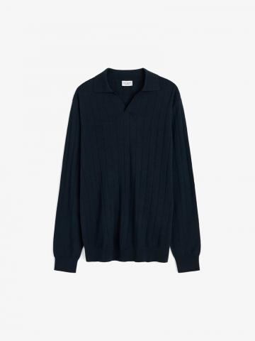 Поло с длинным рукавом