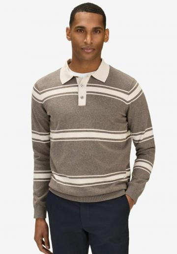 Поло с длинным рукавом