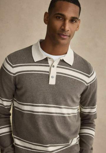 Поло с длинным рукавом