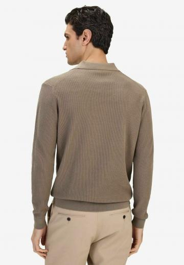 Поло с длинным рукавом