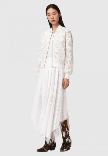 Юбка с воланами